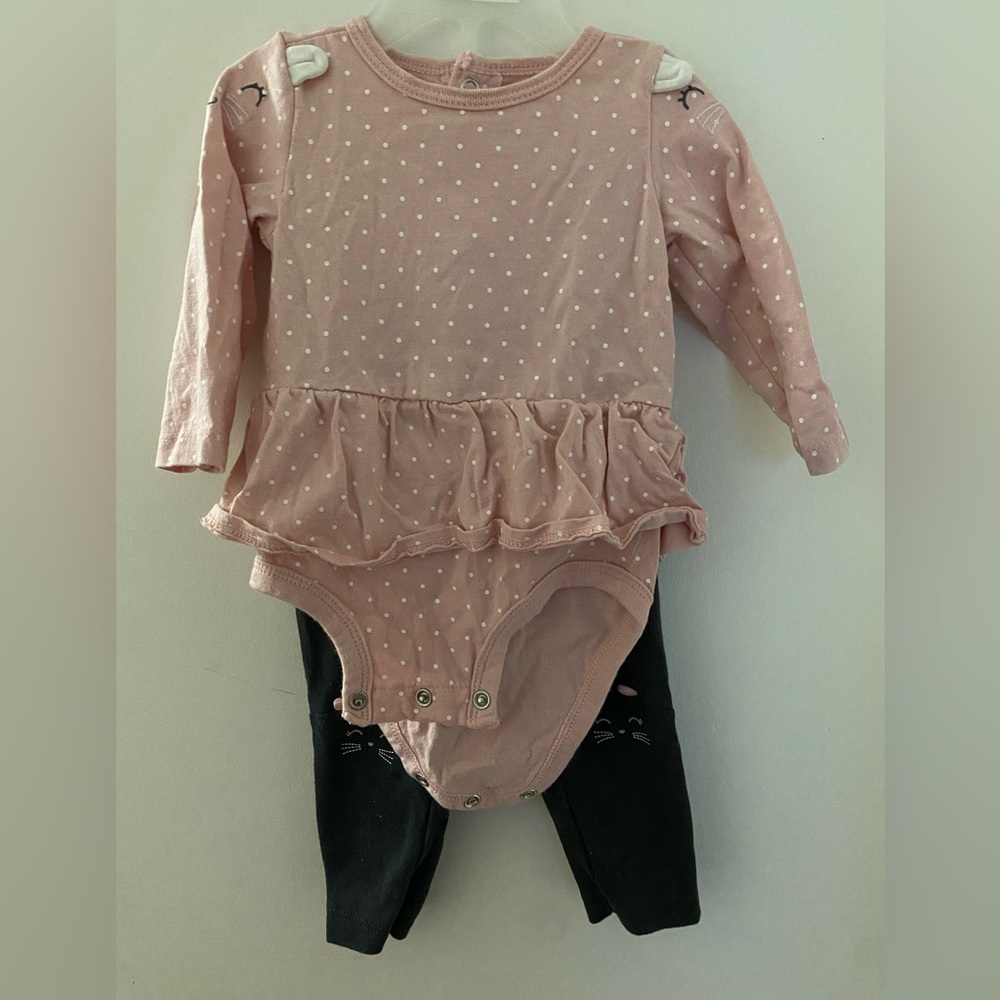 #K7 🌈 | Carter’s | Kitty Cat Outfit | 9 months